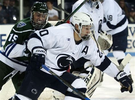 Penn state men's ice hockey - Next Game: UNIVERSITY PARK, Pa. – No. 6/5 Penn State battled to the final horn, however, it wasn't enough as No. 17 Ohio State secured the 4-3 victory and series split in Big Ten Conference ...